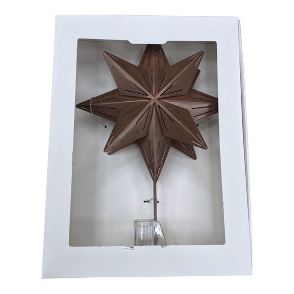 Hearth & Hand by Magnolia Antique Copper Metal Star Christmas Tree Topper🎄🌟 - Picture 3 of 5